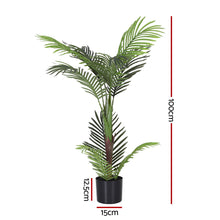 Load image into Gallery viewer, Artiss 100cm Artificial Palm Tree Faux Trees Indoor Decor Artificial Plants Lifelike Plant
