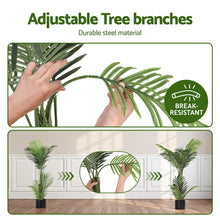 Load image into Gallery viewer, Artiss 100cm Artificial Palm Tree Faux Trees Indoor Decor Artificial Plants Lifelike Plant
