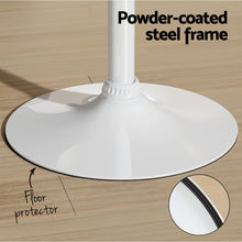 Load image into Gallery viewer, Artiss Bar Table Swivel Base Gas Lift Counter Dining Table 60CM Square Pine
