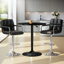 Load image into Gallery viewer, Artiss Bar Table and Stools Set Dining Desk Kitchen Chairs Cafe Pub
