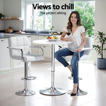 Load image into Gallery viewer, Artiss Bar Table and Stools Set Dining Desk Kitchen Chairs Cafe Pub
