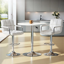 Load image into Gallery viewer, Artiss Bar Table and Stools Set Dining Desk Kitchen Chairs Cafe Pub
