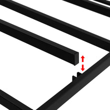 Load image into Gallery viewer, Artiss Bed Frame Double Size Metal Grey MASON - The White Mall
