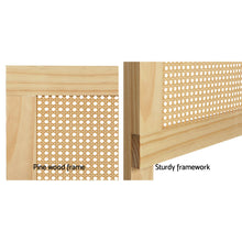 Load image into Gallery viewer, Artiss Bed Head Headboard Queen Rattan - RIBO Pine

