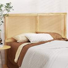 Load image into Gallery viewer, Artiss Bed Head Headboard Queen Rattan - RIBO Pine
