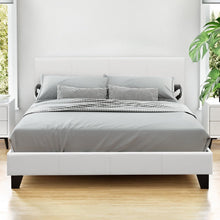 Load image into Gallery viewer, Artiss Bed Frame Queen Size White NEO - The White Mall
