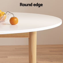 Load image into Gallery viewer, 1 Artiss Dining Table and 4 Chairs Set White Grey
