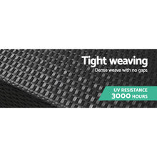 Load image into Gallery viewer, 3PC Gardeon Outdoor Furniture Sofa Set Wicker Rattan Garden Lounge Chair Setting
