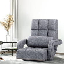 Load image into Gallery viewer, Artiss Floor Chair Lounge Sofa Swivel Grey - The White Mall
