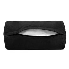 Load image into Gallery viewer, Artiss Floor Lounge Sofa Bed 2 - seater Charcoal Suede - The White Mall
