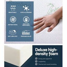 Load image into Gallery viewer, Giselle Bedding Foldable Mattress Folding Foam Sofa Bed Mat Bamboo - The White Mall
