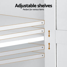 Load image into Gallery viewer, Artiss Buffet Sideboard 180cm Hutch Storage Cabinet Kitchen Drawer Door White
