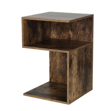 Load image into Gallery viewer, Artiss Bedside Table Shelves Side End Table Storage Nightstand Rust Oak UMENI
