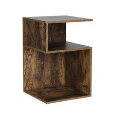 Load image into Gallery viewer, Artiss Bedside Table Shelves Side End Table Storage Nightstand Rust Oak UMENI

