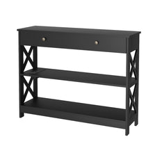 Load image into Gallery viewer, Artiss Console Table 3-tier USB Outlets
