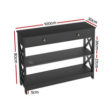 Load image into Gallery viewer, Artiss Console Table 3-tier USB Outlets
