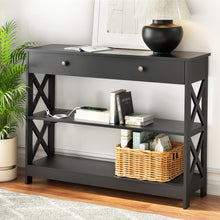 Load image into Gallery viewer, Artiss Console Table 3-tier USB Outlets
