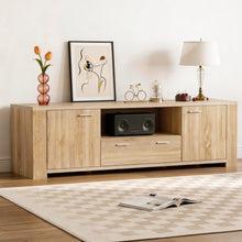 Load image into Gallery viewer, Artiss 180cm TV Unit Entertainment Unit Storage Drawer Cabinet Pine
