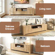 Load image into Gallery viewer, Artiss 180cm TV Unit Entertainment Unit Storage Drawer Cabinet Pine

