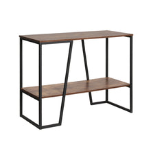 Load image into Gallery viewer, Artiss Console Table 106CM 2-tier Walnut Cora

