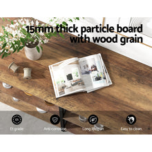 Load image into Gallery viewer, Artiss Console Table 120CM 3-tier Walnut Xiah
