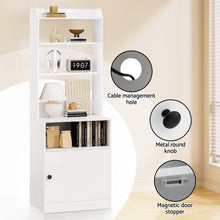 Load image into Gallery viewer, Artiss Bedside Table Nightstand Charging Station
