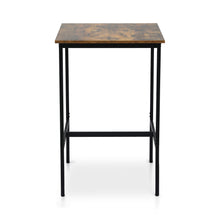 Load image into Gallery viewer, Artiss Bar Table Counter Kitchen Dining Desk Pub 60x92cm Vintage Metal Walnut
