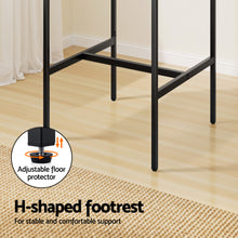 Load image into Gallery viewer, Artiss Bar Table Counter Kitchen Dining Desk Pub 60x92cm Vintage Metal Walnut
