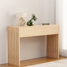 Load image into Gallery viewer, Artiss Console Table Hallway Fluted 120CM Pine
