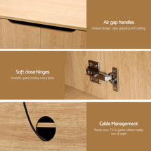 Load image into Gallery viewer, Artiss TV Unit Entertainment Unit Storage Cabinet 180cm Pine
