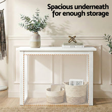 Load image into Gallery viewer, Artiss Console Table 110CM White

