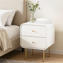 Load image into Gallery viewer, Artiss Bedside Table 2 Drawers Side End Table Nightstand White
