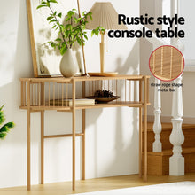 Load image into Gallery viewer, Artiss Console Table 124CM Pine
