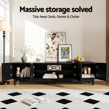 Load image into Gallery viewer, Artiss TV Unit Entertainment Unit Storage Cabinet 180cm Black
