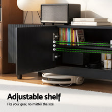 Load image into Gallery viewer, Artiss TV Unit Entertainment Unit Storage Cabinet 180cm Black
