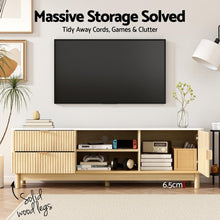 Load image into Gallery viewer, Artiss TV Unit Entertainment Unit Storage Drawer Shelf 150cm Pine
