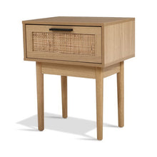 Load image into Gallery viewer, Artiss Bedside Tables Side Table Rattan Drawers Nightstand
