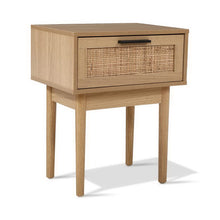 Load image into Gallery viewer, Artiss Bedside Tables Side Table Rattan Drawers Nightstand
