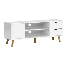 Load image into Gallery viewer, Artiss TV Cabinet Entertainment Unit 120cm White Larin
