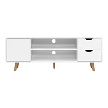 Load image into Gallery viewer, Artiss TV Cabinet Entertainment Unit 120cm White Larin
