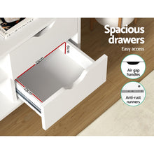 Load image into Gallery viewer, Artiss TV Cabinet Entertainment Unit 120cm White Larin
