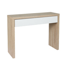Load image into Gallery viewer, Artiss Console Table Storage Drawer Jory White Pine
