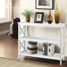 Load image into Gallery viewer, Artiss Console Table 3-tier White Polly
