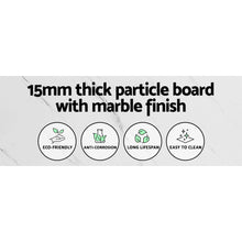 Load image into Gallery viewer, Artiss Console Table Marble Effect Frenisha
