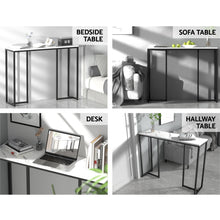 Load image into Gallery viewer, Artiss Console Table Marble Effect Frenisha
