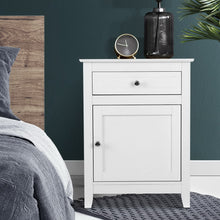 Load image into Gallery viewer, Artiss Bedside Tables Side Table Drawers Nightstand White

