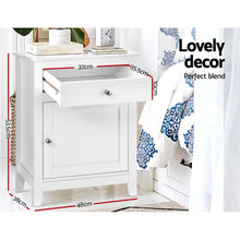 Load image into Gallery viewer, Artiss Bedside Tables Side Table Drawers Nightstand White
