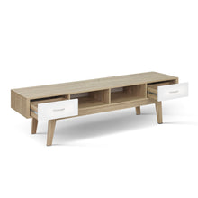 Load image into Gallery viewer, Artiss TV Cabinet Entertainment Unit 180cm Oak White Gary
