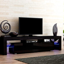 Load image into Gallery viewer, Artiss Entertainment Unit TV Cabinet LED 189cm Black Elo
