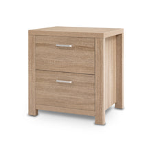 Load image into Gallery viewer, Artiss Bedside Table 2 Drawers - MAXI Pine
